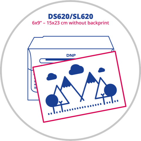 DNP DS620/SL620 6x9 inç (15x23 cm) Termal Fotoğraf Kağıdı