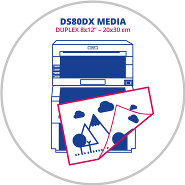 DNP DS80DX 8x12 inç (20x30 cm) Çift Yüzlü (Duplex) Fotoğraf Kağıdı