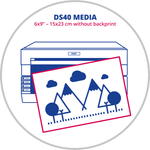 DNP DS40 6x9 inç (15x23 cm) Termal Fotoğraf Kağıdı