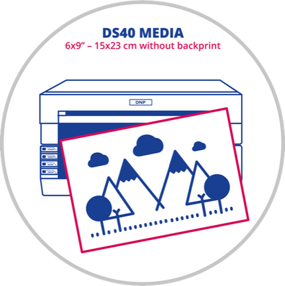DNP DS40 6x9 inç (15x23 cm) Termal Fotoğraf Kağıdı