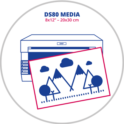DNP DS80 8x12 inç (20x30 cm) Termal Fotoğraf Kağıdı