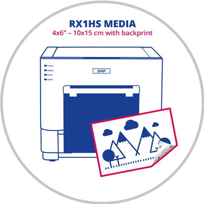 DNP DS-RX1HS 4x6 inç (10x15 cm) Termal Fotoğraf Kağıdı