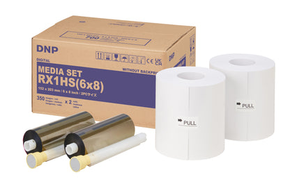 DNP DS‑RX1HS 6x8 inç (15x20 cm) Fotoğraf Kağıdı – Arka Baskısız