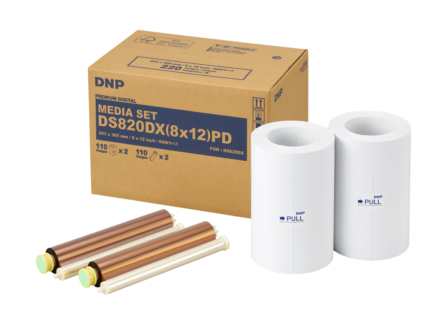 DNP DS820DX Simplex 8x12 inç (20x30 cm) Premium Digital Fotoğraf Kağıdı